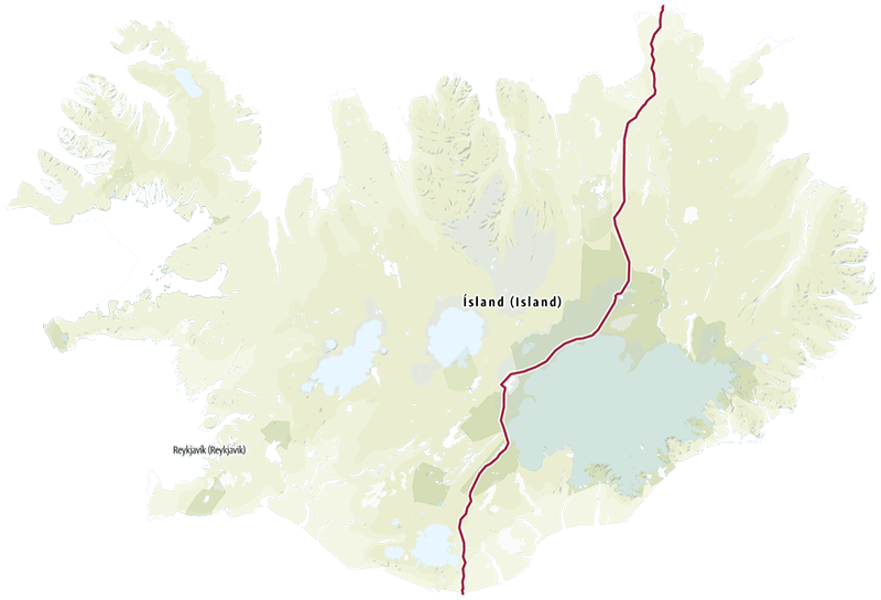 Link: Outdooractive - geplante Route (planned route)